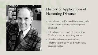 Hamming Distance Algorithm