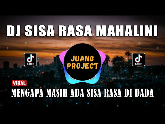 DJ SISA RASA MAHALINI | MENGAPA MASIH ADA SISA RASA DI DADA VIRAL TIK TOK TERBARU 2021 class=