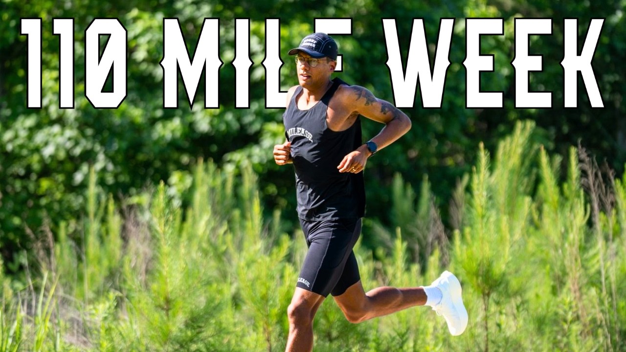Day in the Life During 110 Mile Week | Marathon Training & Dad Life