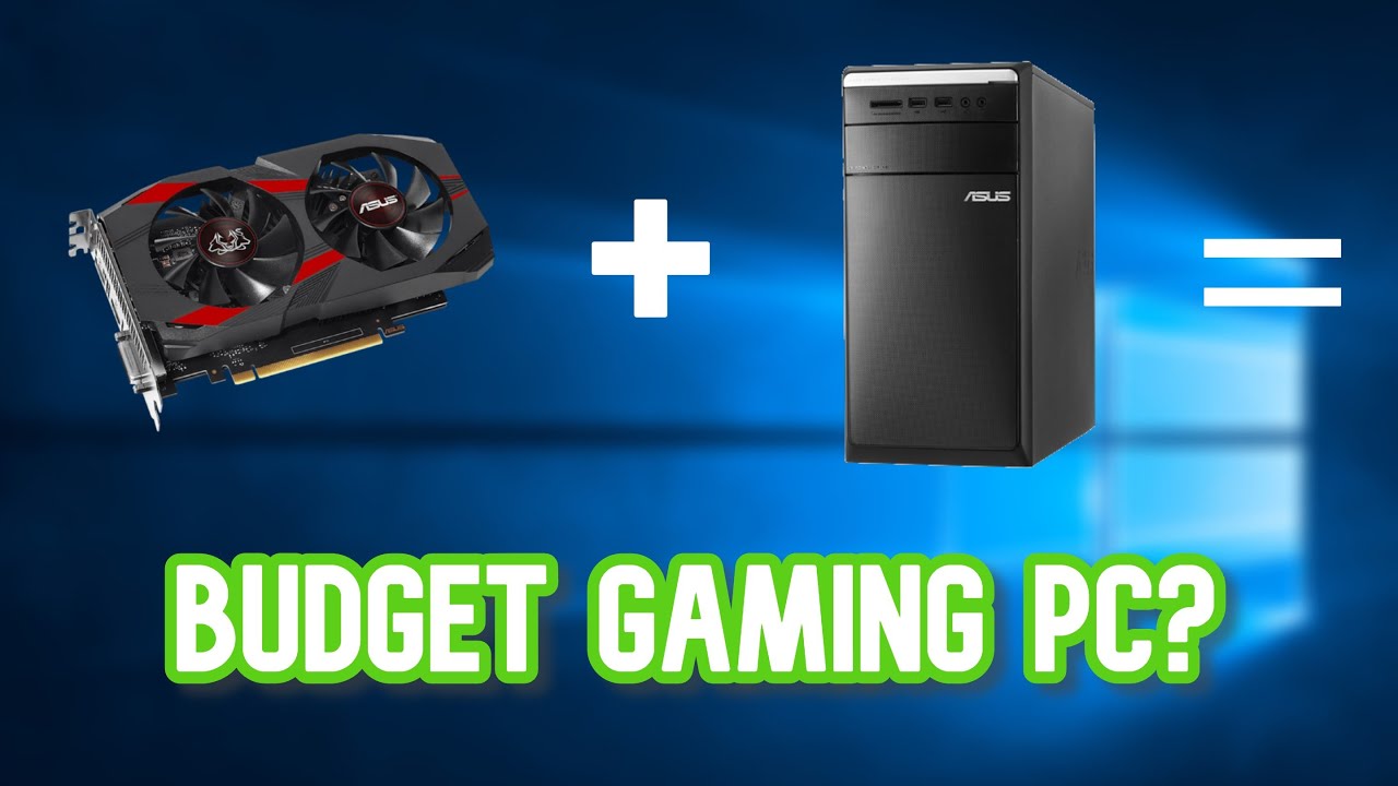 Old computer + new graphics card = budget gamer? AMD A106700 and GTX