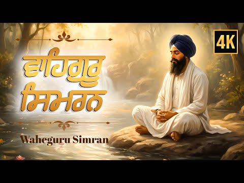 Waheguru Simran Soulful Chanting for Mental Peace | Beautiful Satnam Waheguru Jaap
