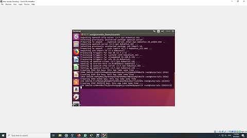 How set  SSH Server in Ubuntu from VirtualBox