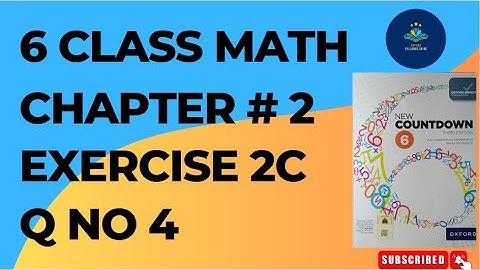 Oxford New Countdown Book 6 Third Edition Chapter 2 Exercise 2C Q No 4