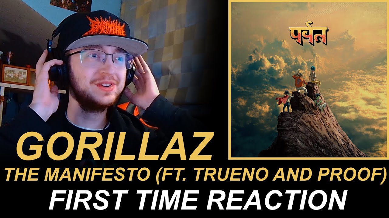 Gorillaz - The Manifesto ft. Trueno and Proof (First Time Reaction)