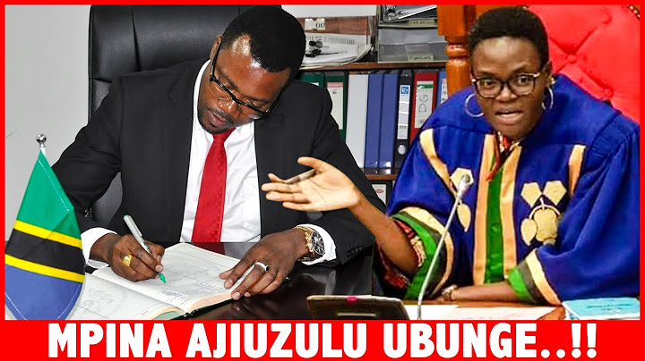 KIMENUKA! CCM MPINA AFANYA MAAMUZI MAGUMU AJIUZULU UBUNGE KISA……