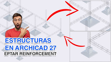 ✅ COMO HACER ESTRUCTURAS en Archicad con EPTAR REINFORCEMENT / ARCHICAD 27 😱 #estructuras #archicad