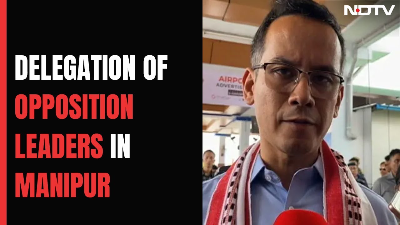 Congress Leader On Opposition MPs' Visit To Manipur: "To Send Message Of Solidarity"