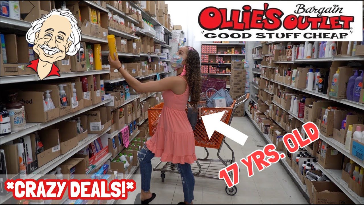 TEEN GOES NO BUDGET HYGIENE SHOPPING @OLLIE'S (+HAUL)