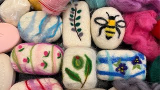 DIY Felting Soap