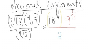 4.3 Rational Exponents MCR3U1