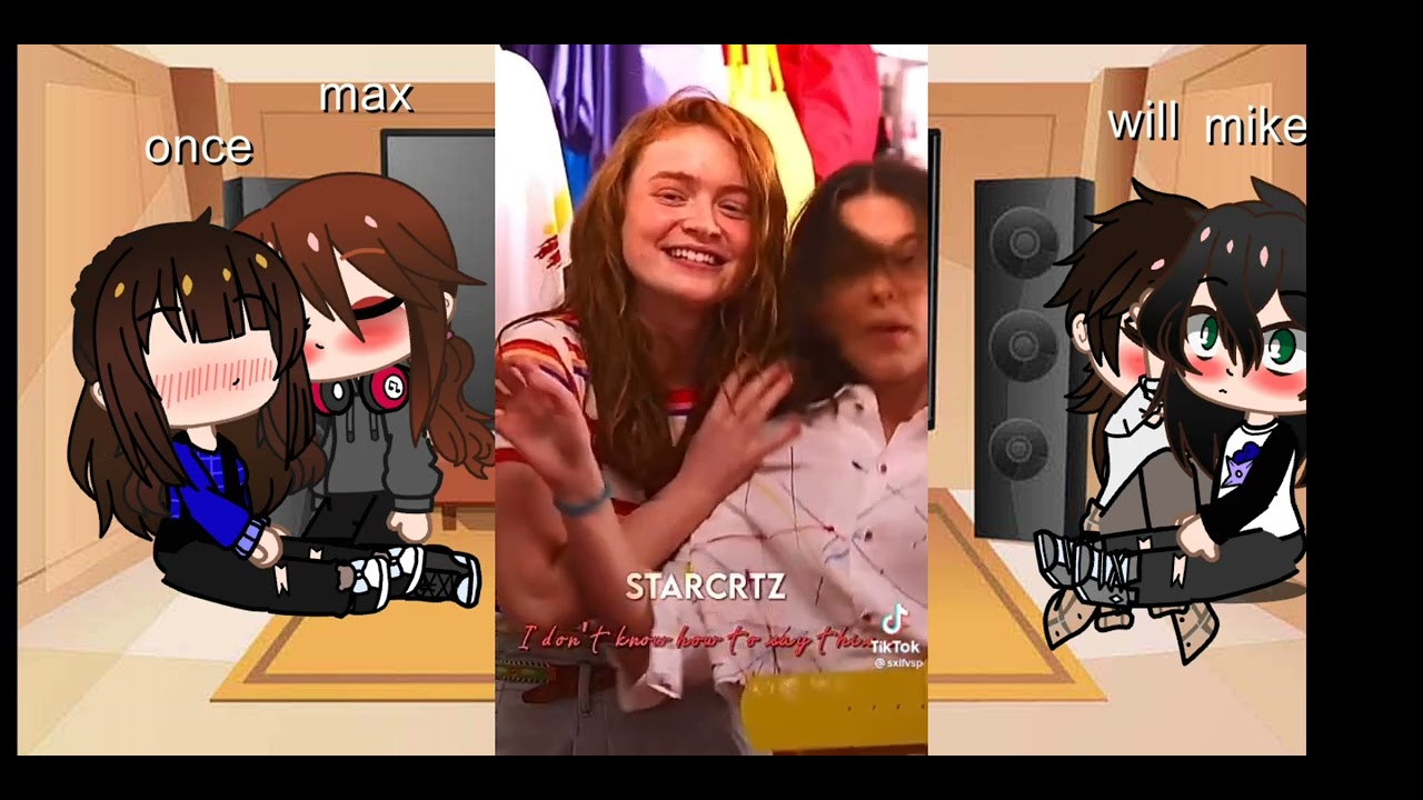 los personajes de stranger things reaccionan a 