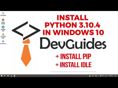 How to install python on windows 10 in 2022 | Python 3.10.4 | Complete Guide