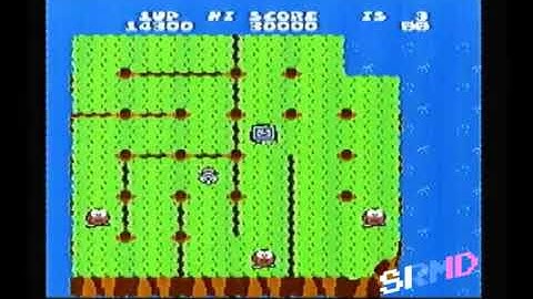 Blob Buster (Dig Dug II Hack) [NES] - Gameplay
