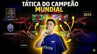 EFOOTBALL 2026 - MELHOR FORMAÇÃO TATICA DO CAMPEÃO MUNDIAL / FORMAÇÃO EFOOTBALL / EFOOTBALL DICAS