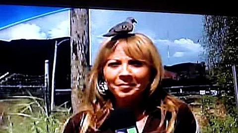 Margarita Aponte con su mascota