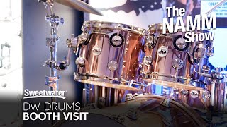 DW Drums Booth Visit at Winter NAMM 2020