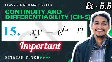 Class 12 Ex 5.5 Q15 Maths | Ex 5.5 class 12 maths q15 | Question 15 exercise 5.5 Class 12