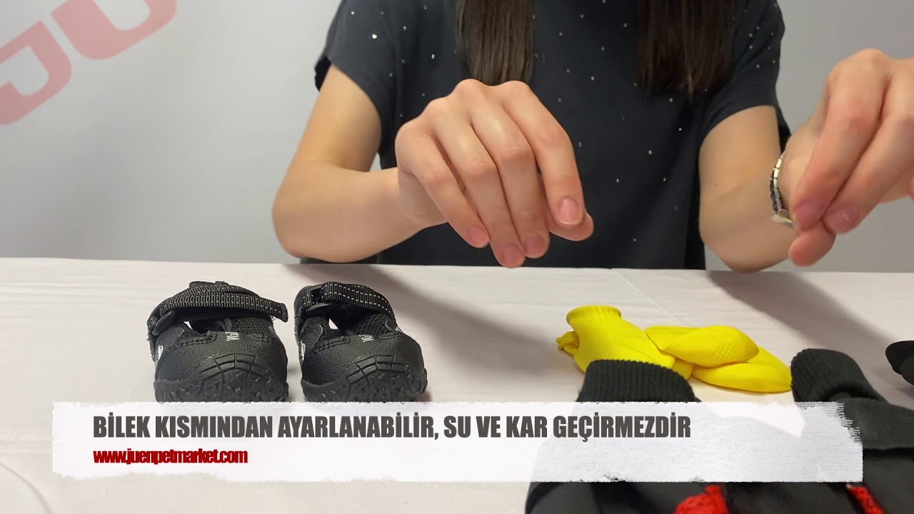 Köpekler için uygun ayakkabı ve botlar