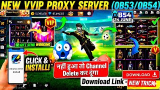 HOW TO DOWNLOAD PROXY SERVER IN FREE FIRE, HOW TO USE PROXY SERVER IN FREE FIRE, VIP PROXY SERVER