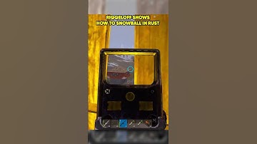How to Snowball 🤯 #rust #shorts #riqqeloff