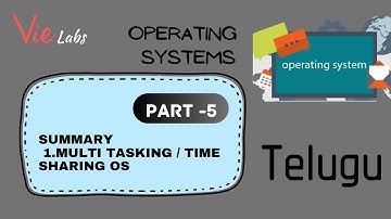 05 . Multi Tasking / Time Sharing OS