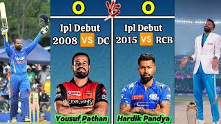 Yousuf Pathan Vs Hardik Pandya Ipl Batting Comparison Video