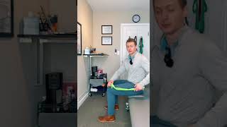 Sciatic Nerve Flossing Exercise (seated) #shorts