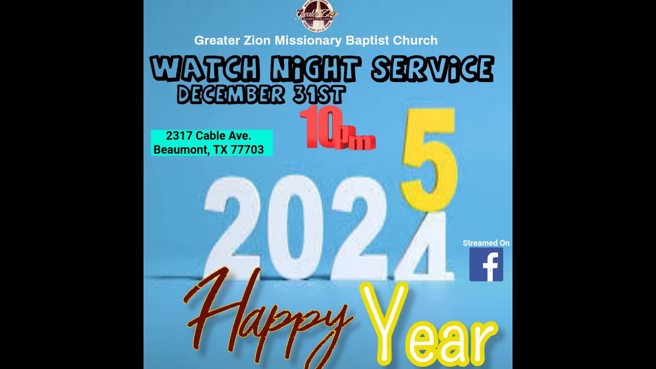 GZBC-BMT 12-29-24  Pastor Adrian Wallace (Chaplain Baptist Hospital-Beaumont TX) Exodus 32:1-10