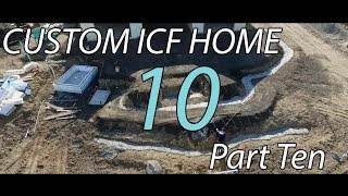New Custom ICF Home by MACNAK Construction - Part 10 - Custom Jacuzzi and Water Fall Started!