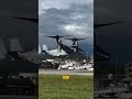 “V-22 Osprey Tiltrotor Landing SHOCKS Viewers! 🚁⚙️ Next-Gen Military Tech in Action #technology ”