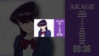 AKAGE Meme Animation #komi #memes #animation #shorts #edit