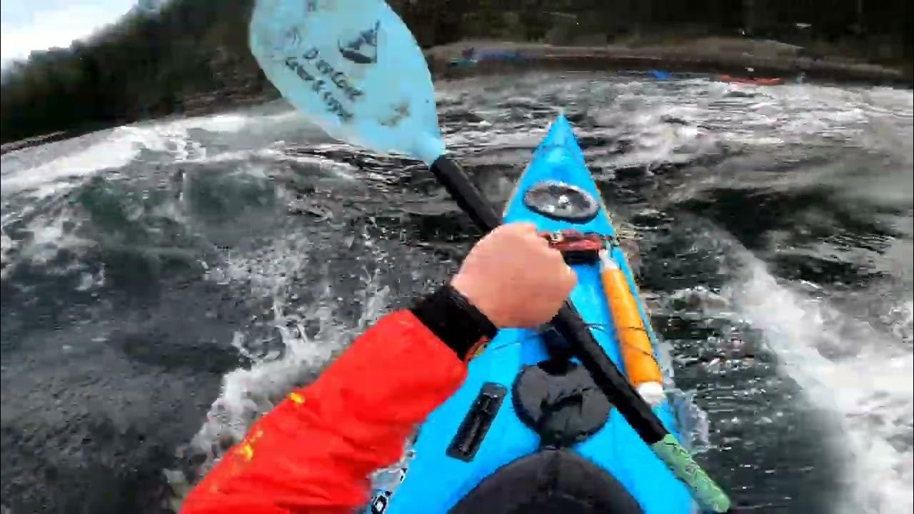 Kayak surfing at Skookumchuck YouTube