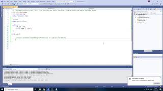 Visual Studio C++ Programming Tutorial 13 Classes and Objects