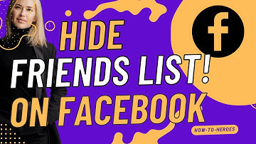 How to Hide Friends List on Facebook - New Update (2023)