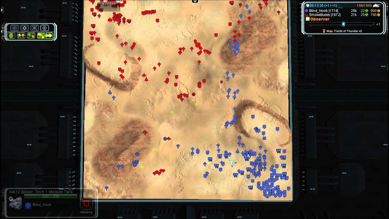 Forged Alliance Forever 78: Blind Noob vs SmokeBuddy