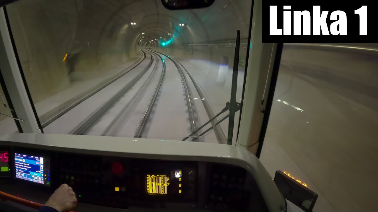 Linka 1 Brno -- Bystrc, Ečerova - Řečkovice [Vario LF2R.E+LFR.E] [Tram Cab View]