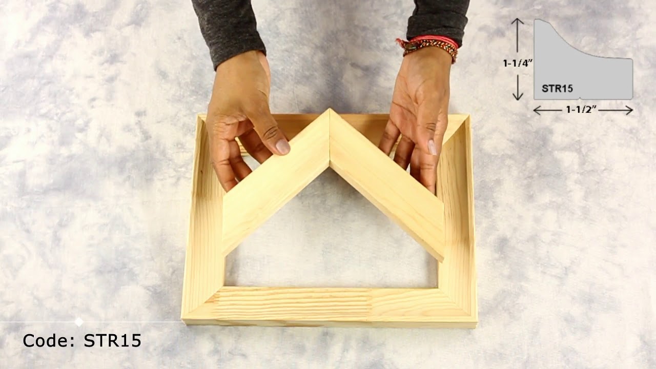 Custommade Stretcher Bars 11/4" Gallery Wrap YouTube