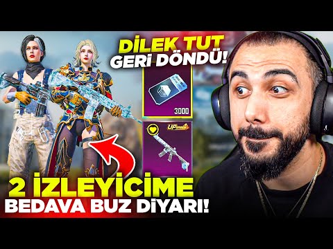 İZLEYİCİLERİME BEDAVA BUZ