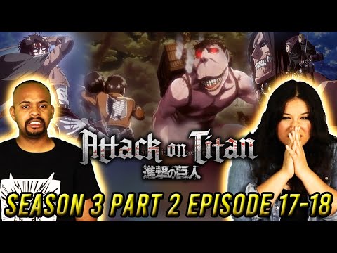 Levi Vs Beast Titan! Attack on Titan Reaction Season 3 episode 17x18. AOT reaction