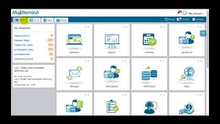 Tutorial Patient Visits reporting Maxremind Home Health Software