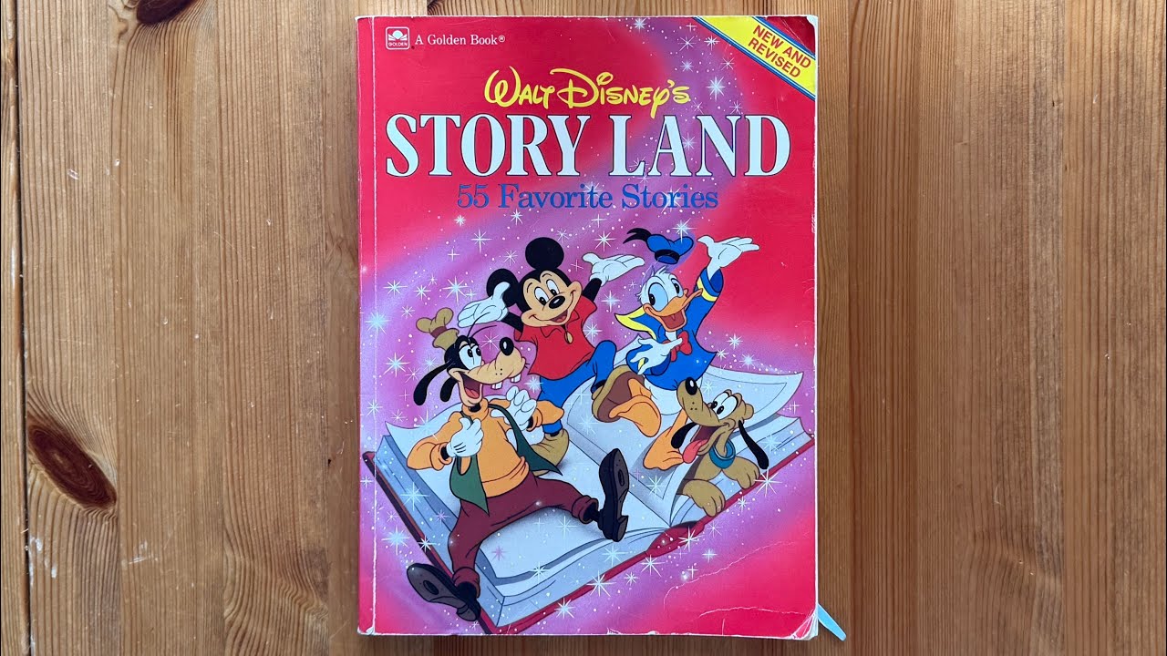 Ash reads Walt Disney's Story Land 55 Favorite Stories - Goofy's