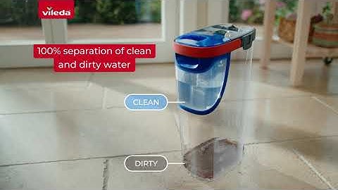 Vileda H2PrO flat mop system