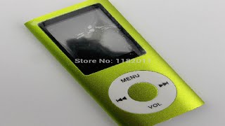 Xaricdən  mallar sifariş №100 32GB Slim 1 8 LCD MP3 player FM radio video MP3 MP4 Aliexpress com