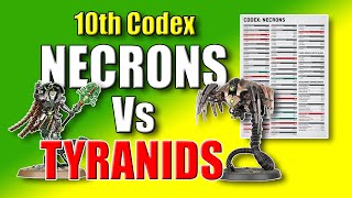 New Necron Points 10th Edition Battle Report