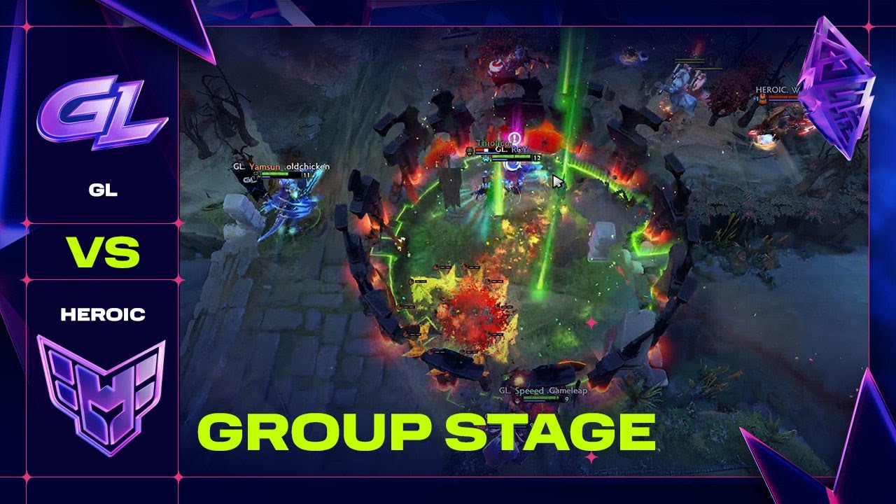 GAMERLEGION vs HEROIC - Official Highlights - BLAST Slam VI Dota 2