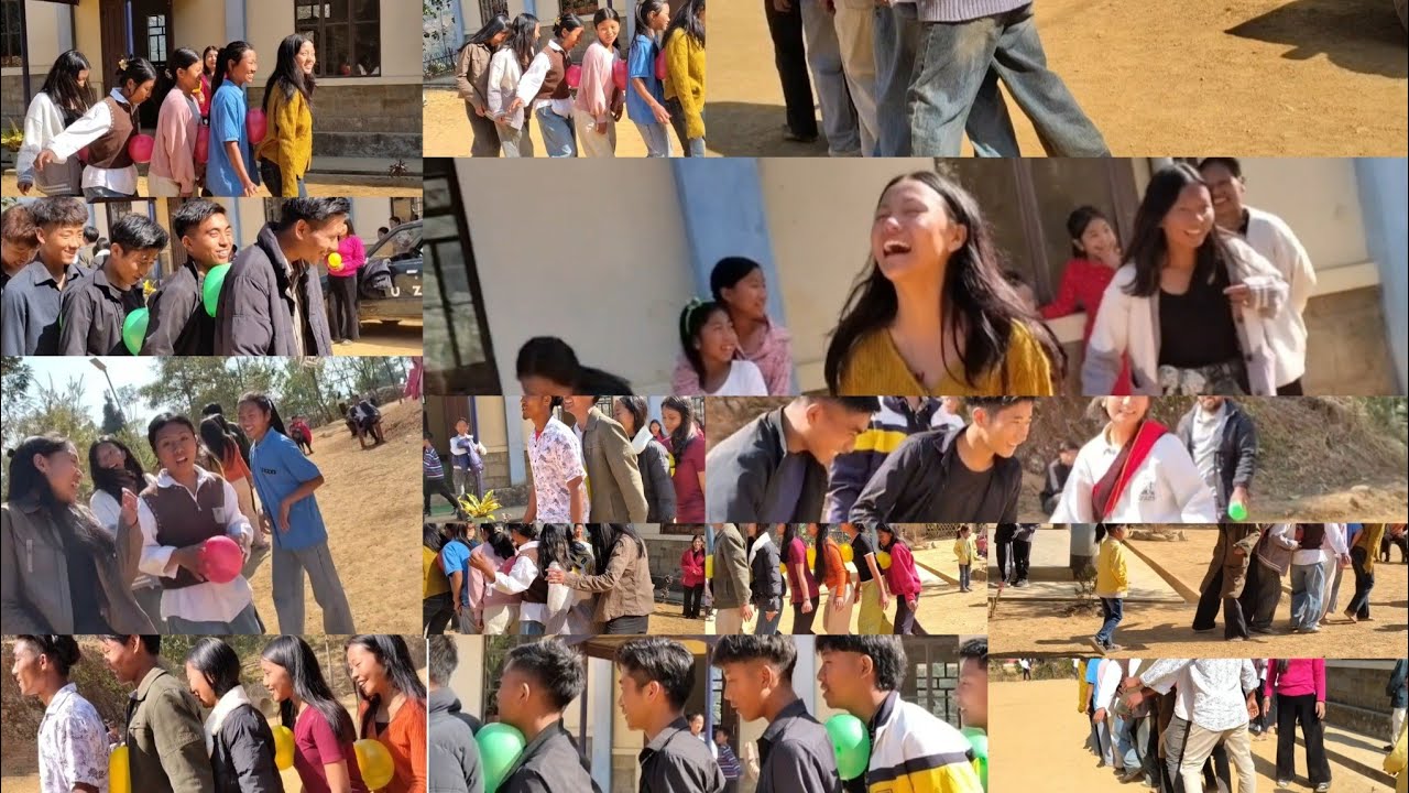 Funny Balancing Balloon Game || LONGCHING TOWN BAPTIST CHURCH YOUTH