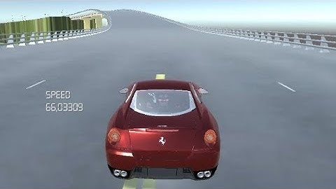 FERRARI RACING GAME MADE WITH UNITY