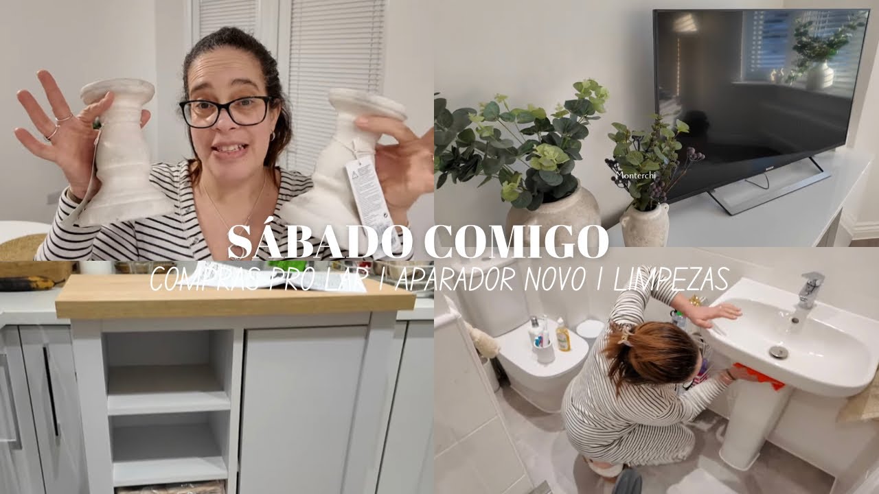 Part #1 | Não Correu Como Planeado | Compras Pr’o Lar | Chegou o Aparador Pro WC da Suite + Montagem