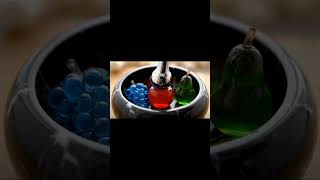 ASMR Glass Fruits Crushing Sounds ~ Satisfying Slow Motion Crunch #SatisfyingVideo