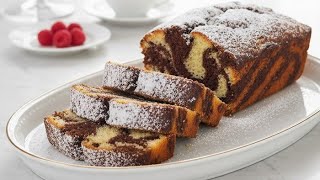 Ağizda Eri̇yen Mermer Kek Bu Yumuşak Keki̇ Her Gün Yapacağiniz